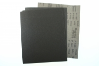 Лист шлиф.бумага с латексом 230/280 Black э.корунд черн. P180