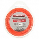 Леска для триммера, витой квадрат, 1.65мм x 15м