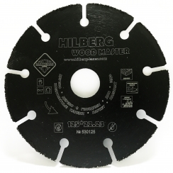 Диск алмазный отрезной Super Wood 125x22.23