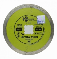 Диск алмазный сплошной ультратонкий hot press 125x22мм