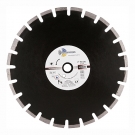 Диск алмазный отрезной Асфальт Серебряная пайка 400x10*25.4/12мм